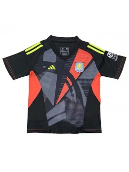 Aston Villa Golmanski Gostujuci Dres 2024-25 Kratak Rukavima